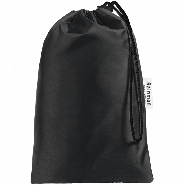 Дождевик Letucci, черный с логотипом в Балашихе заказать по выгодной цене в кибермаркете AvroraStore