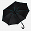 Зонт-трость BACK TO BLACK, пластиковая ручка, полуавтомат с логотипом в Балашихе заказать по выгодной цене в кибермаркете AvroraStore