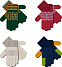 Перчатки на заказ Guanti, полушерсть с логотипом в Балашихе заказать по выгодной цене в кибермаркете AvroraStore
