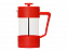 Пластиковый френч-пресс Intense, 600мл, красный с логотипом в Балашихе заказать по выгодной цене в кибермаркете AvroraStore