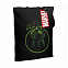 Холщовая сумка Hulk Smash, черная с логотипом в Балашихе заказать по выгодной цене в кибермаркете AvroraStore