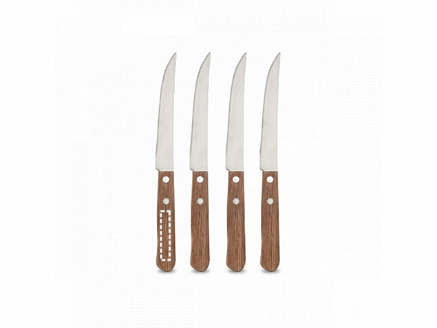 Набор из 4 ножей «CREARY» с логотипом в Балашихе заказать по выгодной цене в кибермаркете AvroraStore