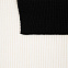 Шарф Snappy, белый с черным с логотипом в Балашихе заказать по выгодной цене в кибермаркете AvroraStore