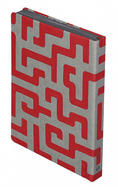 Ежедневник Labyrinth, недатированный, красный с логотипом в Балашихе заказать по выгодной цене в кибермаркете AvroraStore