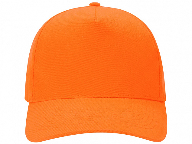 Бейсболка Florida 5-ти панельная, оранжевый с логотипом в Балашихе заказать по выгодной цене в кибермаркете AvroraStore