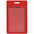 Чехол для карточки/пропуска Devon, красный с логотипом в Балашихе заказать по выгодной цене в кибермаркете AvroraStore