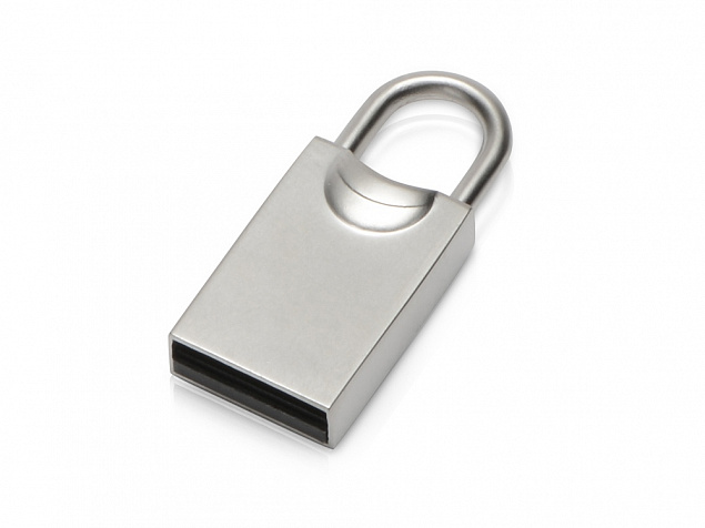 USB-флешка 2.0 на 16 Гб Lock с логотипом в Балашихе заказать по выгодной цене в кибермаркете AvroraStore