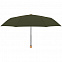 Зонт складной Nature Mini, зеленый с логотипом в Балашихе заказать по выгодной цене в кибермаркете AvroraStore