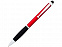 Ручка-стилус шариковая Ziggy черные чернила, красный/черный с логотипом в Балашихе заказать по выгодной цене в кибермаркете AvroraStore