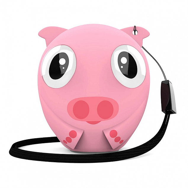 Беспроводная колонка HIPER ZOO Lily, Pig с логотипом в Балашихе заказать по выгодной цене в кибермаркете AvroraStore
