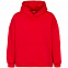 Худи оверсайз унисекс Outshine, красное с логотипом в Балашихе заказать по выгодной цене в кибермаркете AvroraStore