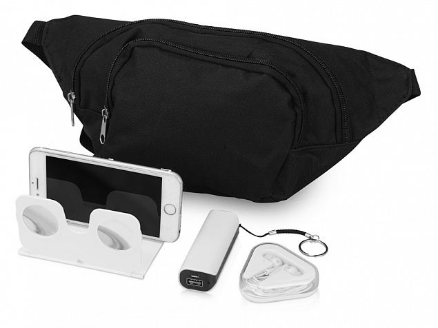 Подарочный набор Virtuality с 3D очками, наушниками, зарядным устройством и сумкой с логотипом в Балашихе заказать по выгодной цене в кибермаркете AvroraStore