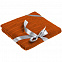 Плед Field, оранжевый с логотипом в Балашихе заказать по выгодной цене в кибермаркете AvroraStore