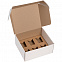 Коробка Grande с ложементом для стопок, белая с логотипом в Балашихе заказать по выгодной цене в кибермаркете AvroraStore