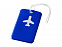 Бирка для багажа Voyage, синий с логотипом в Балашихе заказать по выгодной цене в кибермаркете AvroraStore