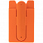 Чехол для карты на телефон Carver, оранжевый с логотипом в Балашихе заказать по выгодной цене в кибермаркете AvroraStore