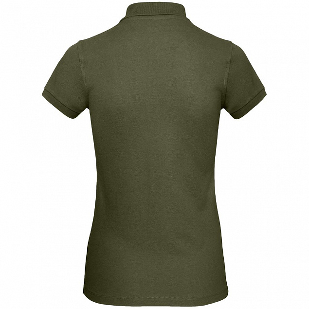 Рубашка поло женская Inspire, хаки с логотипом в Балашихе заказать по выгодной цене в кибермаркете AvroraStore