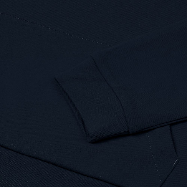 Толстовка на молнии с капюшоном Unit Siverga Heavy, темно-синяя с логотипом в Балашихе заказать по выгодной цене в кибермаркете AvroraStore