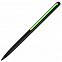 Карандаш GrafeeX в чехле, черный с зеленым с логотипом в Балашихе заказать по выгодной цене в кибермаркете AvroraStore