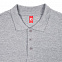 Рубашка поло мужская Adam, серый меланж с логотипом в Балашихе заказать по выгодной цене в кибермаркете AvroraStore