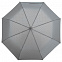 Зонт складной Hard Work, серый с логотипом в Балашихе заказать по выгодной цене в кибермаркете AvroraStore