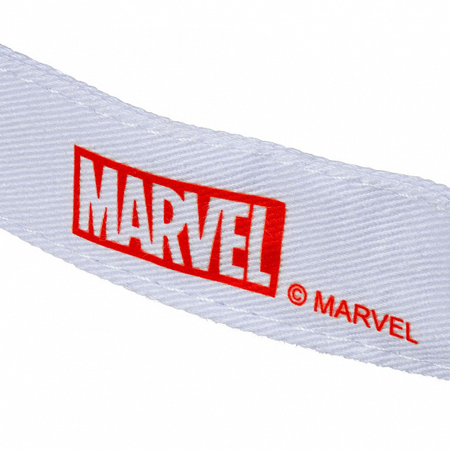 Бейсболка Marvel, белая с логотипом в Балашихе заказать по выгодной цене в кибермаркете AvroraStore