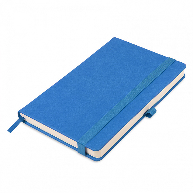 Ежедневник недатированный HAMILTON, A5, небесно-голубой, кремовый блок с логотипом в Балашихе заказать по выгодной цене в кибермаркете AvroraStore