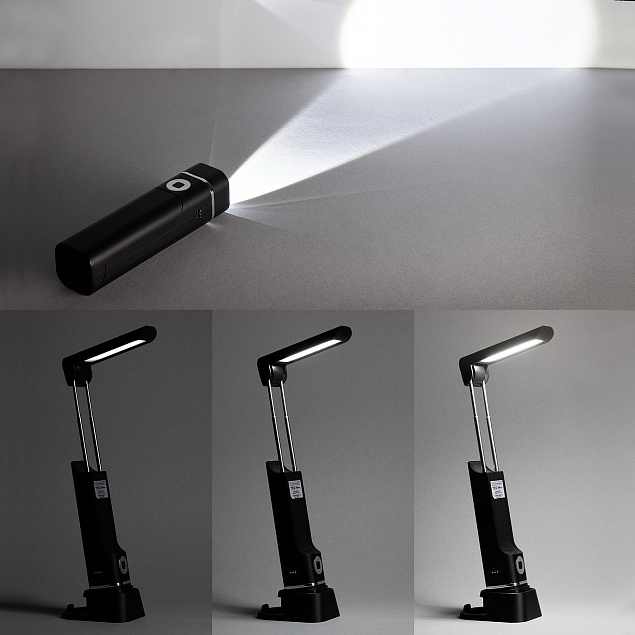 Складная лампа-фонарь "Smart LED" с логотипом в Балашихе заказать по выгодной цене в кибермаркете AvroraStore
