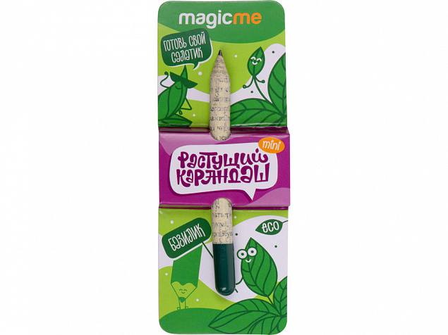 «Растущий карандаш» mini с семенами базилика с логотипом в Балашихе заказать по выгодной цене в кибермаркете AvroraStore