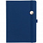 Ежедневник Favor Metal, недатированный, синий с логотипом в Балашихе заказать по выгодной цене в кибермаркете AvroraStore