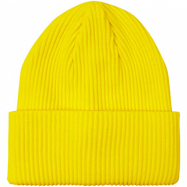 Шапка Franky, желтая с логотипом в Балашихе заказать по выгодной цене в кибермаркете AvroraStore