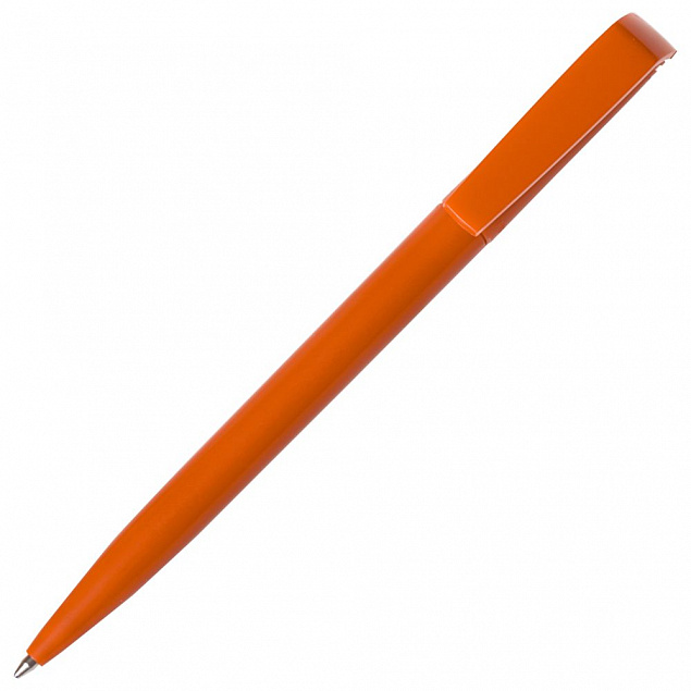 Ручка шариковая Flip, оранжевая с логотипом в Балашихе заказать по выгодной цене в кибермаркете AvroraStore