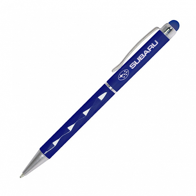 Шариковая ручка Crystal, синяя с логотипом в Балашихе заказать по выгодной цене в кибермаркете AvroraStore