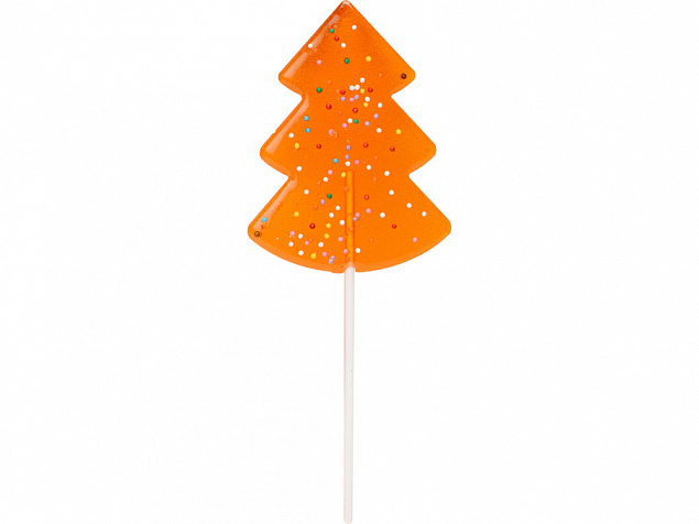 Карамель леденцовая на сахаре Елочка нарядная, 50г, оранжевый с логотипом в Балашихе заказать по выгодной цене в кибермаркете AvroraStore