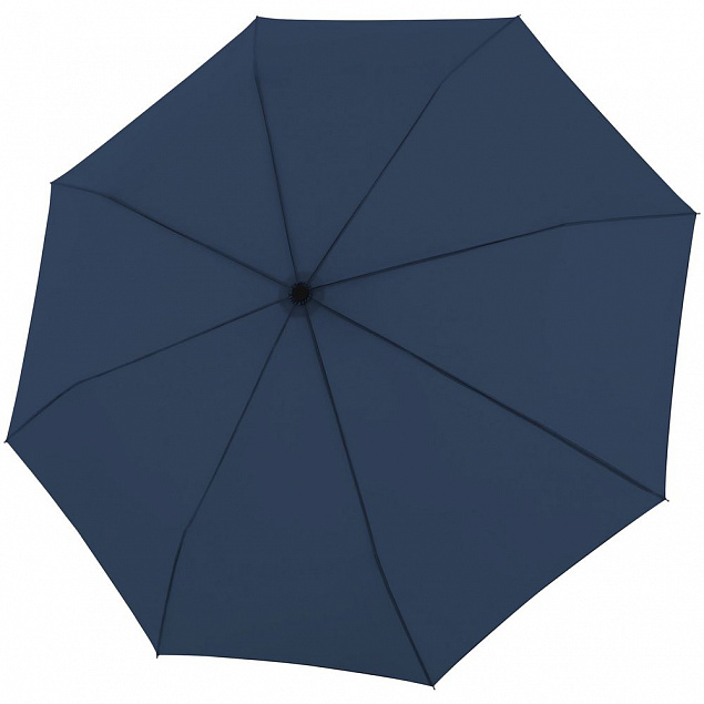 Зонт складной Trend Mini, темно-синий с логотипом в Балашихе заказать по выгодной цене в кибермаркете AvroraStore