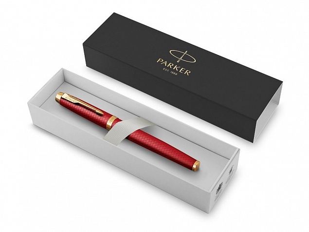 Ручка роллер Parker IM Premium с логотипом в Балашихе заказать по выгодной цене в кибермаркете AvroraStore