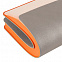 Набор Flexpen Energy, серебристо-оранжевый с логотипом в Балашихе заказать по выгодной цене в кибермаркете AvroraStore
