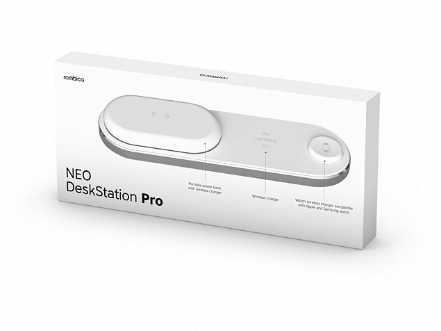 Зарядное устройство Rombica NEO DeskStation Pro с логотипом в Балашихе заказать по выгодной цене в кибермаркете AvroraStore