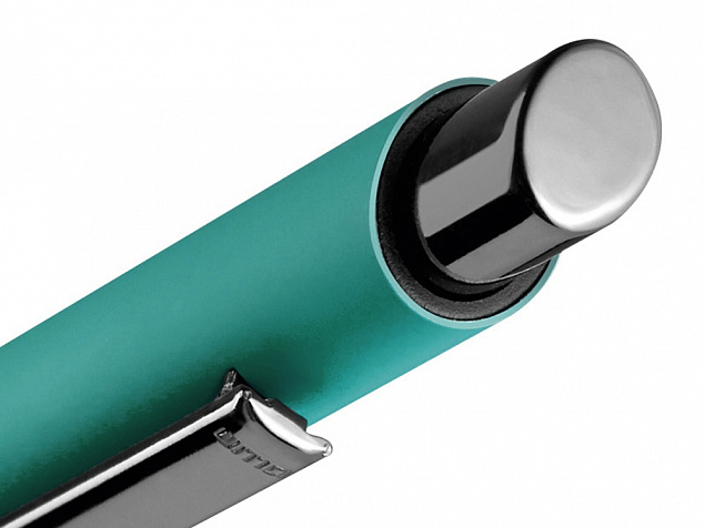 Металлическая шариковая ручка «Ellipse gum» soft touch с зеркальной гравировкой с логотипом в Балашихе заказать по выгодной цене в кибермаркете AvroraStore