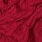 Плед Fado вязаный, 160*90 см, красный (без подарочной коробки) с логотипом в Балашихе заказать по выгодной цене в кибермаркете AvroraStore