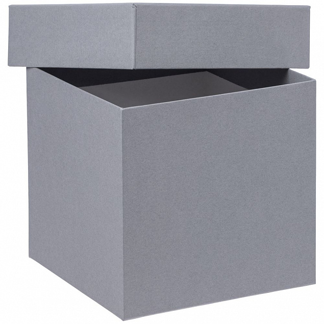 Коробка Cube S, серая с логотипом в Балашихе заказать по выгодной цене в кибермаркете AvroraStore
