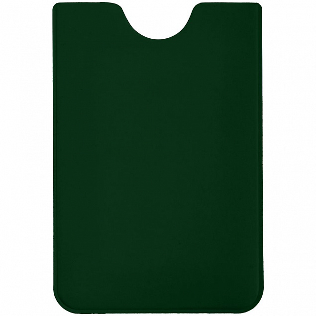 Чехол для карточки Dorset, зеленый с логотипом в Балашихе заказать по выгодной цене в кибермаркете AvroraStore