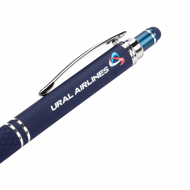 Шариковая ручка Alt, синий с логотипом в Балашихе заказать по выгодной цене в кибермаркете AvroraStore
