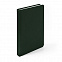 Ежедневник недатированный Duncan, А5,  темно-зеленый, белый блок с логотипом в Балашихе заказать по выгодной цене в кибермаркете AvroraStore