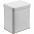 Коробка прямоугольная Jarra, серебро с логотипом в Балашихе заказать по выгодной цене в кибермаркете AvroraStore