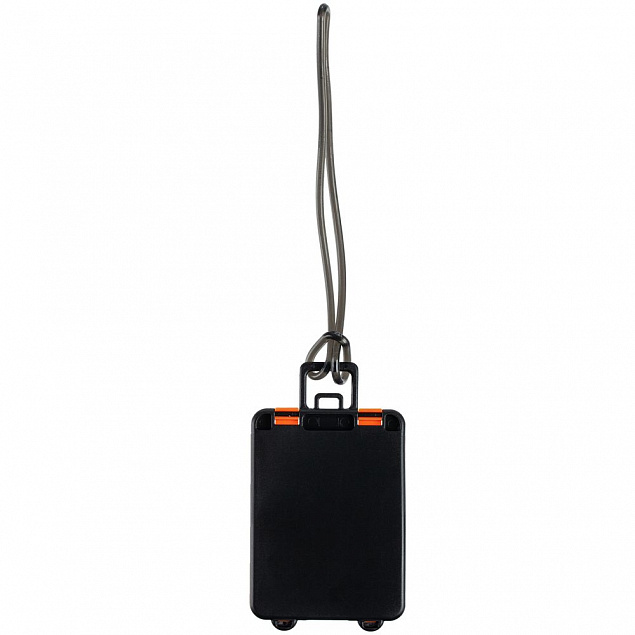 Бирка для багажа Trolley, оранжевая с логотипом в Балашихе заказать по выгодной цене в кибермаркете AvroraStore