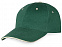 Бейсболка New Castle 6-ти панельная, зеленый/натуральный с логотипом в Балашихе заказать по выгодной цене в кибермаркете AvroraStore