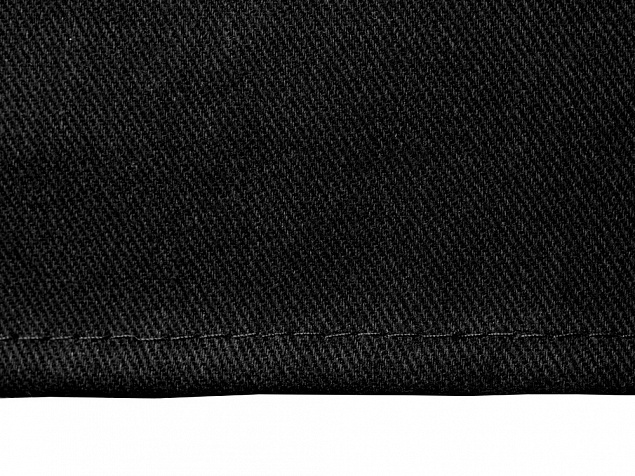 Хлопковый фартук Delight с карманом и регулируемыми завязками, черный с логотипом в Балашихе заказать по выгодной цене в кибермаркете AvroraStore