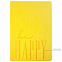 Ежедневник Portobello Trend, Rain, недатированный, желтый с логотипом в Балашихе заказать по выгодной цене в кибермаркете AvroraStore