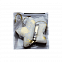 Ёлочная игрушка Звездочка (белый с золотым ) с логотипом в Балашихе заказать по выгодной цене в кибермаркете AvroraStore